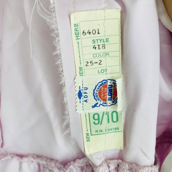 Vintage Gunne Sax Style Dance Allure Alfred Angelo Victorian Prom Dress Sz 9/10 - Picture 10 of 12